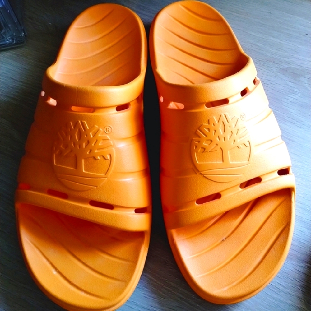 Timberland Get Outslide Sandals Men's 9 Women's 11 - Picture 4 of 14